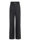 Patou Virgin-wool Trousers In Black