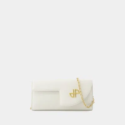 Patou Wallet On Chain -  - Leather - White