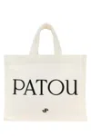 Patou Small Logo-printed Top Handle Bag