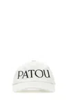 Patou Baseball Hat With Logo In White