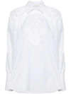Patou Artist Cotton Blouse In White
