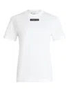 Patou White Crew-neck T-shirt In Multi