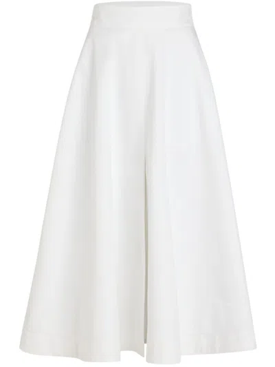 PATOU WHITE LONG SKIRT