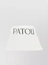 Patou Bucket Hat In White