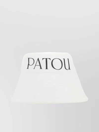 PATOU WIDE BRIM CANVAS HAT