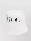 Patou Wide Brim Stitched Design Bucket Hat