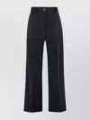 Patou Wide-leg High Waist Wool Trousers