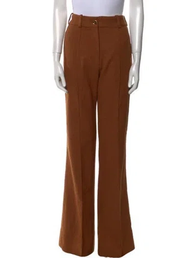 Pre-owned Patou Wide Leg Pants W/ Tags In Brown