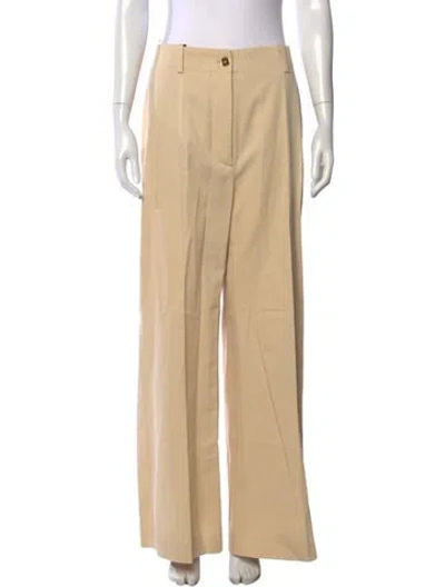 Pre-owned Patou Wide Leg Pants W/ Tags In Neutrals