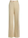 Patou Organic Cotton Trousers In Neutrals