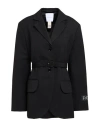 Patou Woman Blazer Black Size 8 Virgin Wool, Elastane