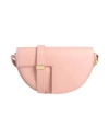 Patou Woman Cross-body Bag Light Pink Size - Soft Leather