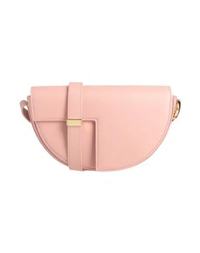 Patou Woman Cross-body Bag Light Pink Size - Soft Leather