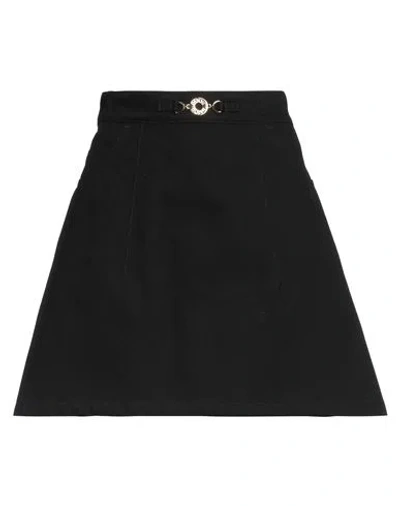 Patou Woman Denim Skirt Black Size 10 Cotton