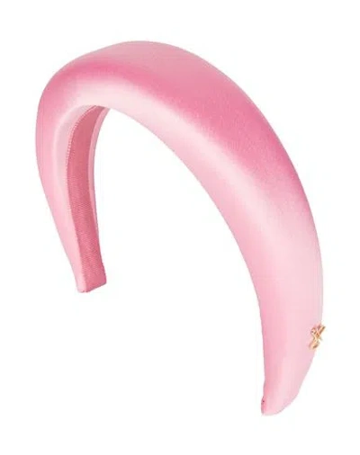Patou Woman Hair Accessory Pink Size - Polyester, Zamak