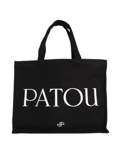 Patou Woman Handbag Black Size - Cotton