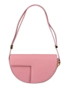 Patou Woman Handbag Pastel Pink Size - Leather In Pink