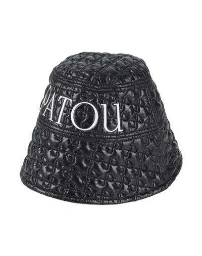 Patou Woman Hat Black Size M/l Polyamide, Polyester