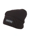 Patou Woman Hat Black Size Onesize Wool, Cashmere