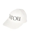 Patou Woman Hat White Size M/l Cotton In White