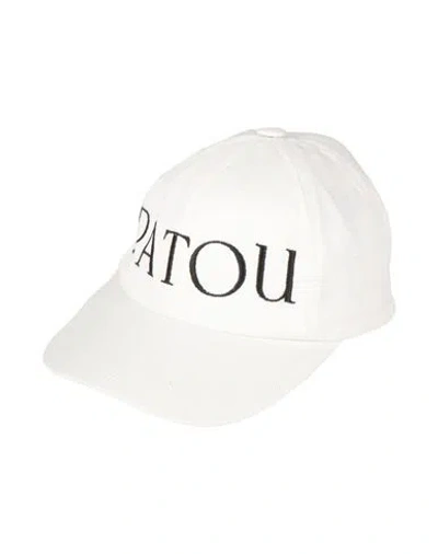 Patou Woman Hat White Size M/l Cotton