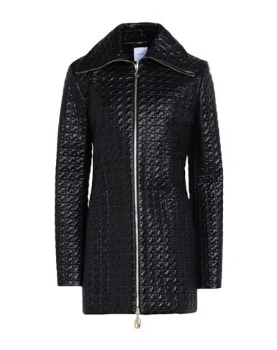 Patou Woman Jacket Black Size 6 Polyamide, Polyester
