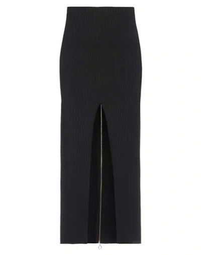 Patou Woman Midi Skirt Black Size M Wool