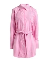 Patou Woman Mini Dress Antique Rose Size 4 Cotton