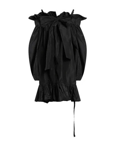 PATOU PATOU WOMAN MINI DRESS BLACK SIZE 8 POLYESTER