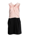 Patou Woman Mini Dress Light Pink Size 6 Viscose, Polyester In Pink