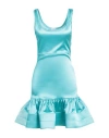 Patou Women's Satin Dress In Blue