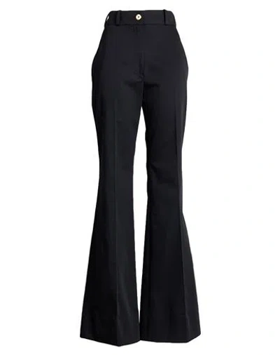 Patou Woman Pants Black Size 6 Cotton