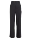 Patou Woman Pants Black Size 8 Virgin Wool, Elastane In Black