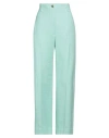 Patou Woman Pants Light Green Size 4 Cotton, Polyamide, Elastane