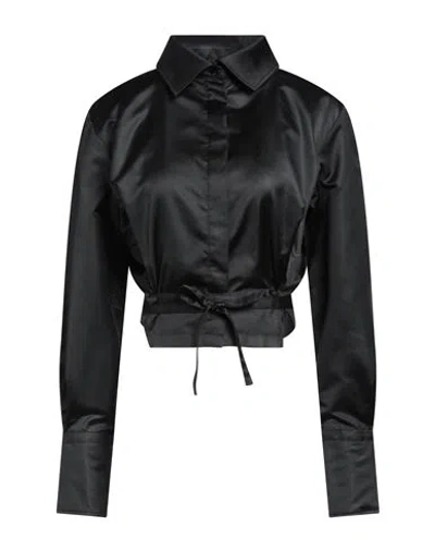 Patou Woman Shirt Black Size 4 Polyester