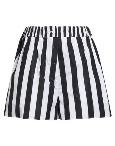 PATOU PATOU WOMAN SHORTS & BERMUDA SHORTS BLACK SIZE 6 COTTON