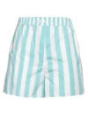 Patou Summer Riviera Shorts In Green