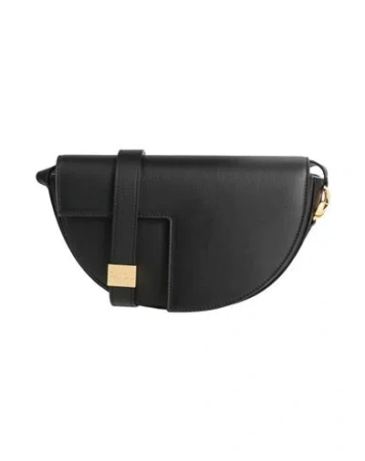 Patou Woman Shoulder Bag Black Size - Soft Leather