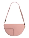 Patou Woman Shoulder Bag Pink Size - Leather