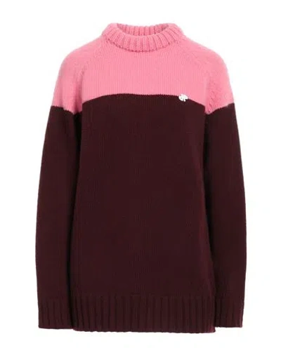 PATOU PATOU WOMAN SWEATER PINK SIZE L MERINO WOOL, CASHMERE