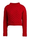 Patou Woman Sweater Red Size Xs Wool, Cashmere