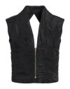 Patou Woman Top Black Size 6 Polyester