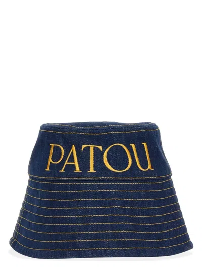 PATOU WOMEN'S BUCKET HAT WITH LOGO