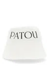 Patou Bucket Hat In White