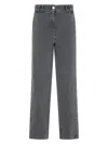 Patou Anthracite Cargo Cotton Trousers In Grey