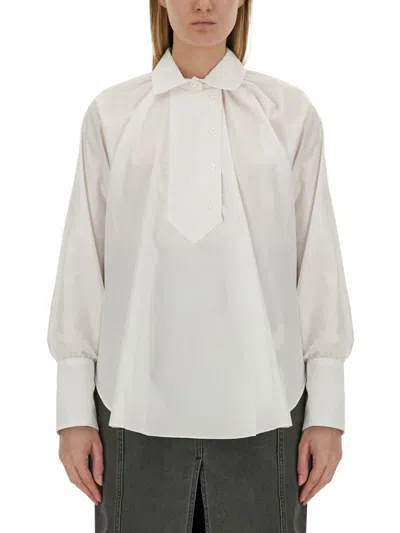 Patou Women Cotton Blouse In White