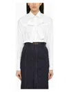 Patou Tie-fastening Cropped Shirt