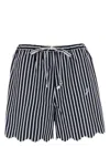 Patou Women's Embroidered Cotton Shorts