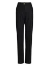 Patou Large Belt Trousers In Black