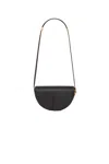 Patou Women's Logo Plaque Shoulder Bag In Black